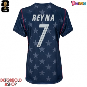 Forente stater Giovanni Reyna #7 Udebanetrøje Dame VM 2026 Kort ærmer